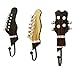 EDOBLUE Creative Cloth Hook Iron Hooks Shabby Chic Guitar Shaped Clothes Hanger Decorative Hooks Resin Hook (Guitars)