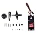 ZOSKAY Waterproof Baja servo 60kg DS5160 SSG HV Digital Servo for 1/5 Redcat HPI Baja 5B SS RC Car Compatible SAVOX-0236 LOSI XL 5T(Angle 180)