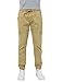 Men Jogger Pants Twill Cargo Chino Cotton Slacks Tapered Leg Loose Fit