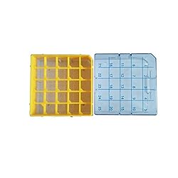 5 PCS Polycarbonate CryoBox Vial Rack, Freezer