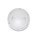 X-Haibei Round Boat Non Slip Inspection Hatch White Plastic Deck Plate with Detachable Cover, Anti-Aging,Anti-UV, Marine Accessories (Inside Diameter 6 inch)