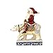 Enesco Jim Shore Heartwood Creek Santa Riding Polar Bear