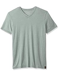 Lucky Brand Venice Burnout Camiseta de cuello en V para hombre