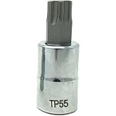 TMAX 4-Piece Torx Plus 50IP 2L Bit Socket Set - 1/2 Inch Square Drive Impact Ready