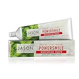 JASON Natural Cosmetics Powersmile Toothpaste, Peppermint, 6 Ounces