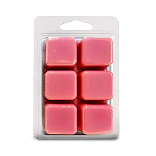 Candy Cane - Scented All Natural Soy Wax Melts - 6 Cube Clamshell 3.2oz Highly Scented!