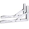 Amarine-made-2-PCS-Long-Release-Arm-Polished-Stainless-Steel-Folding-Shelf-Bench-Table-Folding-Shelf-or-Bracket-Max-Load-330lb-Long-Release-Arm