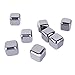 Dapai Stainless Steel Ice Cubes Reusable Chilling Stones 8 PCS with Storage Tray and Tong for Whiskey Wine Beer Coffee Juice Beverage