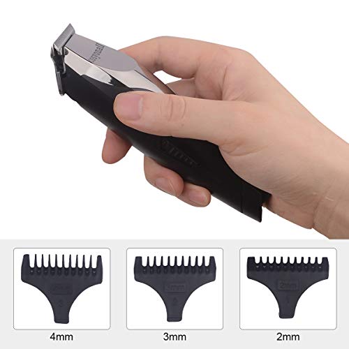 Cosyonall Pro T Outliner Cordless Hair Beard Trimmer Clipper Kit USB Rechargeable Hair Clippers T-Blade Cordless body Grooming Trimmer Kit of Mustache