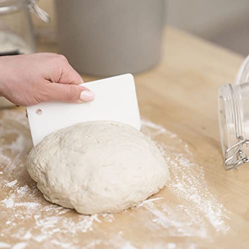 Sourdough Starter Jar Kit, 2Pack, 34 oz. Airtight Glass Jars for Sourdough Starter, Wide Mouth