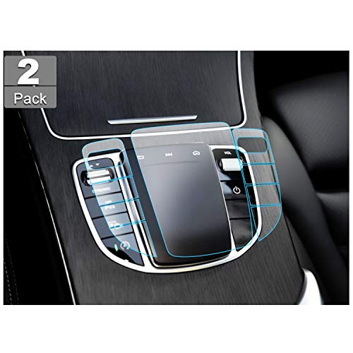 [Set of 2] Navigation Touch Controller PET Film for 2019 Mercedes Benz C-Class W205 COMAND Touchpad, Sensitive Protector Invisible Ultra HD Clear Film Anti Scratch Skin Guard - Thumbnail 7