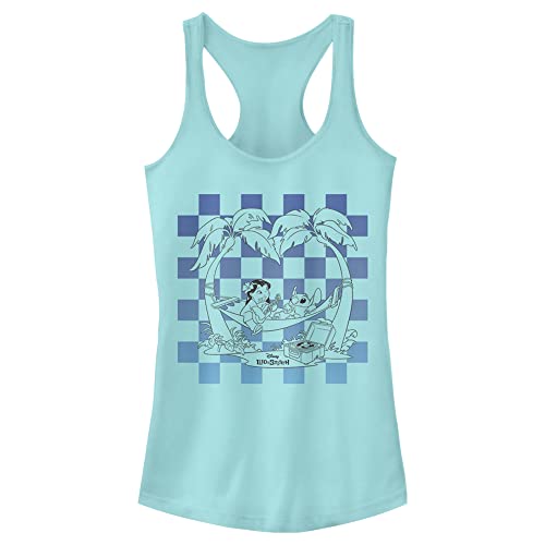 Disney girls Lilo & Stitch Lilo and Stitch Group Slim Fit, Scoop Hem Racerback…