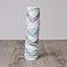 Lulujo Baby Silky Soft Muslin Swaddle Blanket, 47 x 47-Inches, Blue and Grey Chevron