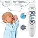 Baby Forehead Thermometer with Ear Function by (B. WEISS) Clinical Accuracy Thermometer for Fever Suitable for Baby, Infant, Toddler and Adults