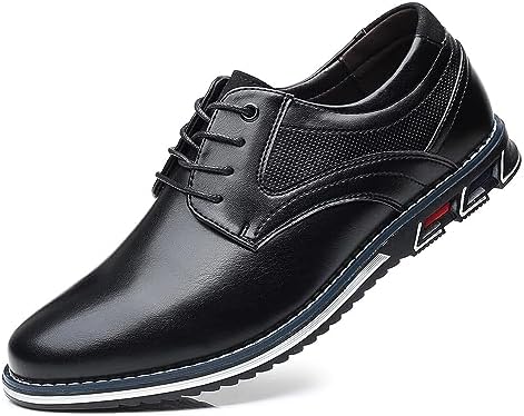 Amazon.com | COSIDRAM Mens Casual Leather Shoes Business  display picture 3