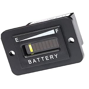 Batterij Indicator Capaciteit Tester Meter Tester Checker voor 48V lood-zuur Batterij Motorfiets Golf Cart Auto