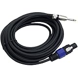 PYLE-PRO PPSJ30 - 30ft. 12 Gauge Professional Speaker Cable Speakon to 1/4''