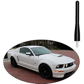 Silverado 1500 .50 Cal Bullet Antenna; Black (99-21 Silverado 1500)