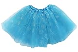 So Sydney Adult, Plus, Kids Size Superhero Tutu Skirt Halloween Costume Dress Up (L (Adult Size), Royal Blue Snowflakes (Ice Queen))