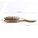 Sanblogan Wooden Hair Brush -Sandalwood Scalp massage Detangling Hair Paddle Brush for Women, Men, Kids with Thick, Thin, Curly, Wavy, Straight, Long, Short, Dry or Wet Hair
