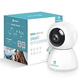 Heimvision Dome Camera 1080P HD IP Indoor Home Security Surveillance System Pan/Tilt/Zoom Wireless Security Camera with Night Vision, Motion Tracker, Auto-Cruise, Remote Monitor fo