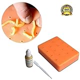 FIDGET DICE Squeeze Acne Toys - Peach Pimple Popping Funny Toy Popper Remover Stop Picking Your Face (Brown)