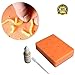 FIDGET DICE Squeeze Acne Toys - Peach Pimple Popping Funny Toy Popper Remover Stop Picking Your Face (Brown)