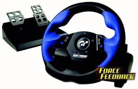 Official GRAN TURISMO 3 A-SPEC GT force feedback wheel and pedals (ps2 + PC) playstation 2