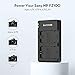 NP-FZ100 Ravpower Dual USB Battery Charger Compatible with Firmware 2.0 Sony Alpha A7 III Battery, A7R III, A9, Sony Alpha 9, A7R3