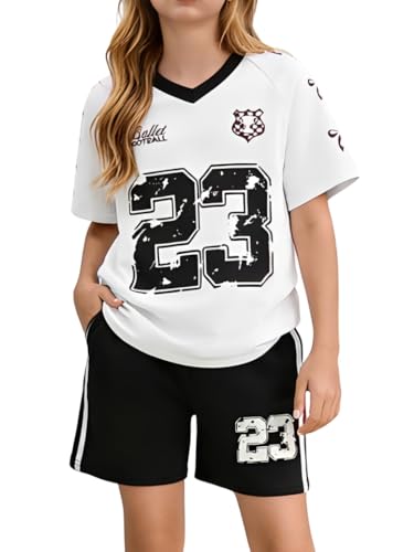 Azmxynol Girls Color Block Outfit Set