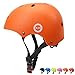 Kids Bike Helmet Toddler Helmet for Kids 3-8 Adjustable Kids Helmet Boys Girls Kids Bicycle Helmet Skateboard Helmet Multi-Sport Safety Cycling Skating Scooter Toddler Bike Helmet (Orange Small)