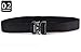 FEIKCOR Tactical Belt, Tactical Heavy Duty Waist Belt for Men, Quick-Release Military Style Shooters Nylon Belts Metal Buckle (Black)