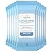 No Rinse Bathing Wipes by Nurture | 192 Microwavable Adult Wash Cloths with Aloe Vera and Vitamin E - Rinse Free Cleansing Bath Wipes - Latex, Lanolin, and Alcohol Free - 24 Packs of 8 Wipes