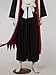 CosFantasy Men's Anime Cosplay Costume Black Kimono Robe Cloak Uniform Outfits for Halloween