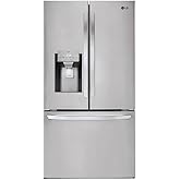 LG LMXS28626S 28 Cu. Ft. Stainless Steel 4-Door French Door Refrigerator on Fridge.com