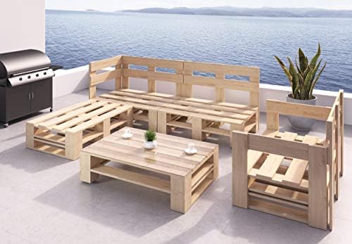 Naturmöbel Sofa - Palettenmöbel Europaletten Indoor und ...