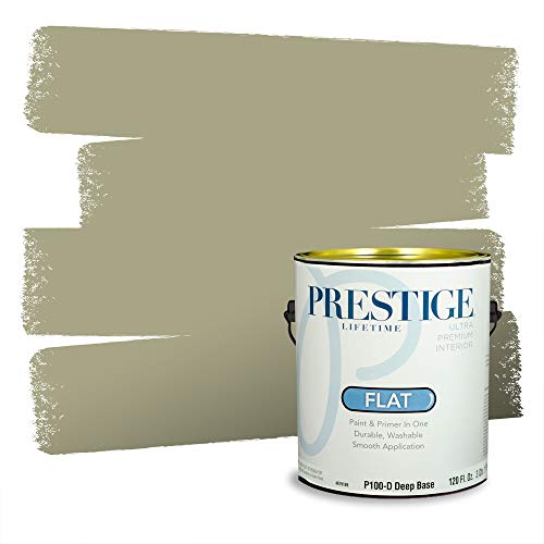 PRESTIGE Paints Interior Paint and Primer In One, 1-Gallon, Flat, Comparable Ma…