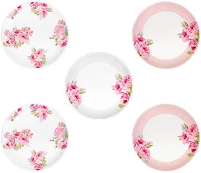ローラ アシュレイ クチュール ローズ クリアランスsale 期間限定 5枚セット La10 57 プレート