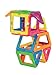 Magformers Creator Neon Color Set (60-pieces) Magnetic Building Blocks, Educational Magnetic Tiles Kit , Magnetic Construction STEM Set