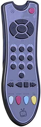 Vito546rton English and Music Learning, Simulation, Gift Baby Simulation TV Remote Control Kids Educational Music English Learning Toy - Gray