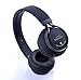 Beyution Black Metal Wireless Bluetooth Headsets Over Ear Bluetooth Headphones with Mic fit for Samsung Smart Phones and all tablet Laptop with Bluetooth Funcstion (BT525-Black-Metal)