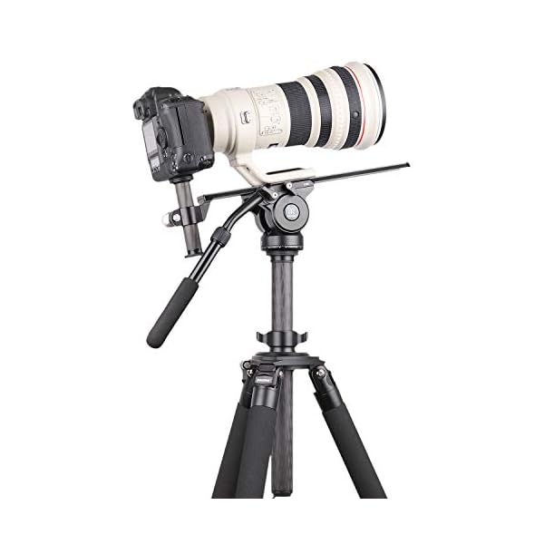 INNOREL ER40C Stativ-Mittelsäule, 10 Schichten, Kohlefaser, 40 mm Rohr, Mittelsäule, professionelle Verlängerungsstange, nur geeignet für robustes Stativ von RT90C für digitale DSLR-Kameras – Bild 3