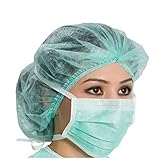 100Pcs Disposable 3-Layer Masks, Anti Dust Breathable Disposable Earloop Mouth Face Mask, Comfortable Medical Sanitary Surgical Mask