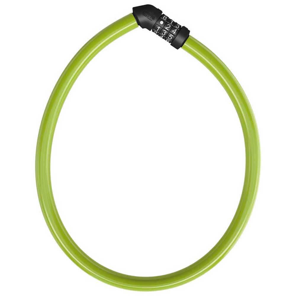 ABUS cable lock 4408C - combination lock - 65 cm long steel cable with plastic coating - security level 2