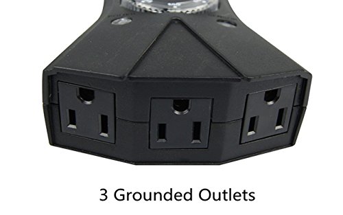 outdoor socket with timer