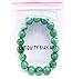 10 Mm Dark Green Beads Stretch Bracelet Jewelry For Wonme and Men By Antiquity Sian Art