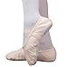 Nexete Ballet Shoes Slippers Classic Canvas Split-Sole Dance Slippers for Toddler Kid Girl Boy Women