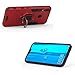 Huawei Y9 2019 Case, Ranyi 2 in 1 Ring Armor Design [360 Degree Rotation Ring Holder] [Kickstand Feature] Shock Absorbing Dual Layer Protective Defender Case for Huawei Y9 2019 (6.5 inch), red