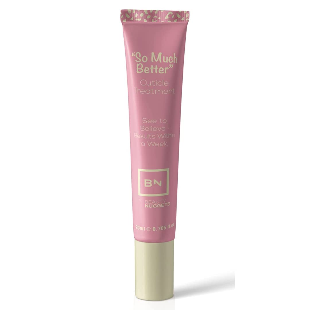 Beauty Nuggets Cuticle Treatment, Cuticle Oil In Deep Action - A Unique Combination Of Cuticle Oils, Serums & Creams In One Product- Strengthen & Promotes Nails Growth 20ml