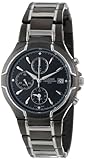 Pulsar Men's PF3547 Alarm Chronograph Black Ion Plated Stainless Steel Watch